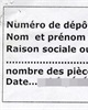01 - Reçu de dépôt du dossier - Personne morale